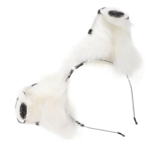 HONITANO Flauschiges Hundearm Stirnband Cosplay Tierohren Haarreif Party Kopfschmuck für Geburtstag Halloween Weihnachten HONITANO Flauschiges Hundearm Stirnband Cosplay Tierohren Haarreif Party Kopfschmuck für Geburtstag Halloween Weihnachten von HONITANO
