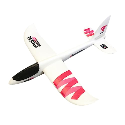 HONITANO Flugzeug für Handwurf Segelflugzeug Pädagogisches Outdoor für Geburtstagsgeschenke Leicht und Sicher für Kleine Hände Fördert Praktische Fähigkeiten von HONITANO