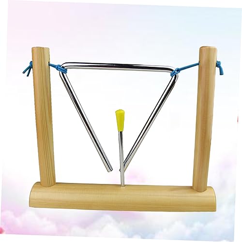 HONITANO Frühkindliches Orff Dreieck Musikinstrument mit Ständer Kindersicheres Percussion für Musikunterricht Fördert Hand Auge Koordination und Auditive Fähigkeiten für Kindergarten und von HONITANO