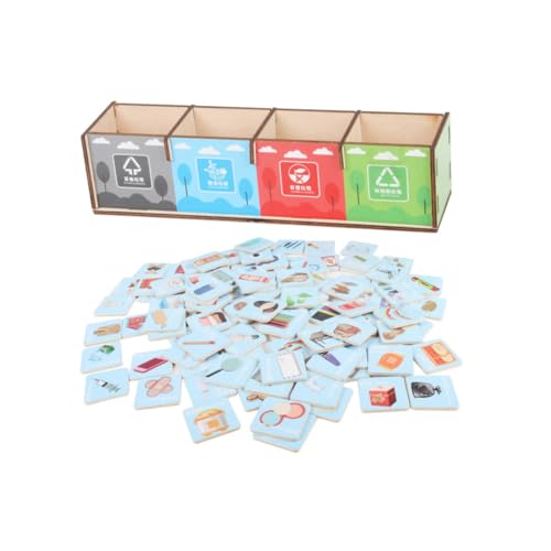 HONITANO Frühpädagogisches Mülltonnen spielset Zählstäbchen und Bilingualen Lernkarten Fördert Zählfähigkeiten Hand Auge koordination und Umweltbewusstsein HONITANO Frühpädagogisches Mülltonnen spielset Zählstäbchen und Bilingualen Lernkarten Fördert Zählfähigkeiten Hand Auge koordination und Umweltbewusstsein von HONITANO