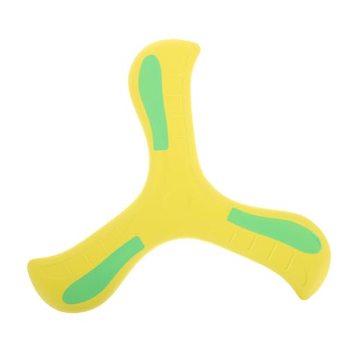 HONITANO Glow In The Dark Boomerang Flexibles Material Rückkehrspielzeug Für Draußen Fördert Motorik Hand Auge koordination Spaß Für Jungen Mädchen von HONITANO