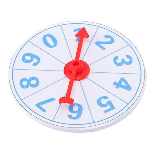 HONITANO Glücksspiel Drehspiel Wandhängendes Preisrad Party Fun Wheel für Verlosungen und Feierlichkeiten Buntes Draw Game Prop für Büro Schule Bar und Familienfeiern Zufällige Farbe von HONITANO