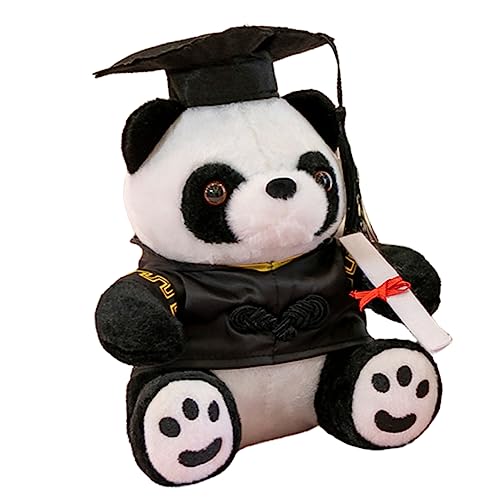 HONITANO Graduation Plüschbär mit Doktorhut Weiches Kuscheltier für Abschlussfeier Dekorativ für Kinderzimmer Sofa Auto zum Schulabschluss und Ausbildungsabschluss von HONITANO