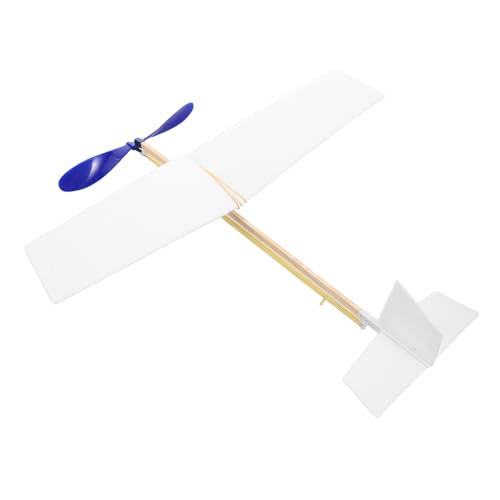 HONITANO Gummibandbetriebenes DIY Schaum Segelflugzeug Modell mit Bemalbarem Design für Erwachsene Einfache Montage Realistisches Flugmodell Kreatives Lernspielzeug für Outdoor und Party HONITANO Gummibandbetriebenes DIY Schaum Segelflugzeug Modell mit Bemalbarem Design für Erwachsene Einfache Montage Realistisches Flugmodell Kreatives Lernspielzeug für Outdoor und Party von HONITANO