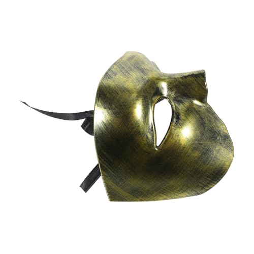 HONITANO Halbgesichts Masquerade Maske Dekorativ Vintage Stil Halloween Party Maske Damen Herren für Karneval Cosplay Festival Kostüm Zubehör HONITANO Halbgesichts Masquerade Maske Dekorativ Vintage Stil Halloween Party Maske Damen Herren für Karneval Cosplay Festival Kostüm Zubehör von HONITANO