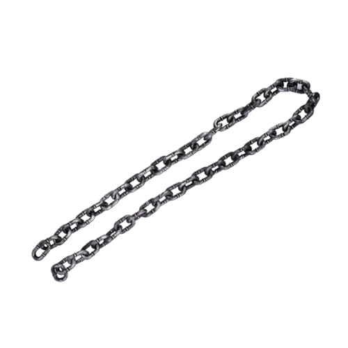 HONITANO Halloween Deko Kette Kunststoff Fake Chain Realistische Halloween Party Dekoration Cosplay Requisite Robust und Langlebig für Kostüm Bühne und Fest HONITANO Halloween Deko Kette Kunststoff Fake Chain Realistische Halloween Party Dekoration Cosplay Requisite Robust und Langlebig für Kostüm Bühne und Fest von HONITANO