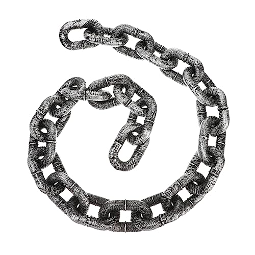 HONITANO Halloween Deko Plastik Kette Realistische Gruselige Fake Kette Halloween Party Requisite für Cosplay und Haunted House Dekoration von HONITANO
