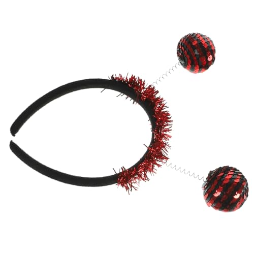 HONITANO Halloween Haarreif mit Boppern Pailletten Insekten Design Elastisches Stirnband für Erwachsene und Party und Festtagskopfschmuck Langlebig und Vielseitig Einsetzbar von HONITANO