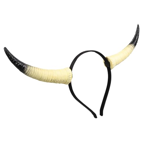 HONITANO Halloween Stirnband mit Schafshörnern Bequemes Kopfband für Cosplay und Party Kreatives Design Strapazierfähiges Material Accessoire für Tanz und Kostümfeste HONITANO Halloween Stirnband mit Schafshörnern Bequemes Kopfband für Cosplay und Party Kreatives Design Strapazierfähiges Material Accessoire für Tanz und Kostümfeste von HONITANO