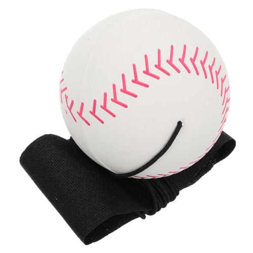 HONITANO Handgelenkelastischer Baseball Handgelenk Rückprallball Elastisches Seil Bungee Ball für Fitness Bouncy Ball mit Seil Hüpfball am Handgelenk Armbandbälle Stoff HONITANO Handgelenkelastischer Baseball Handgelenk Rückprallball Elastisches Seil Bungee Ball für Fitness Bouncy Ball mit Seil Hüpfball am Handgelenk Armbandbälle Stoff von HONITANO