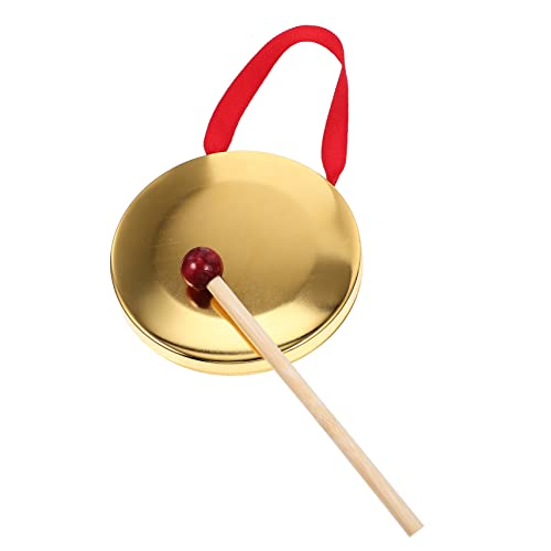 HONITANO Handgong für Schlägel Handgehaltenes Schlaginstrument für Mediation und Musik für Kreative Spielstunden und Aufmerksamkeitsförderung von HONITANO