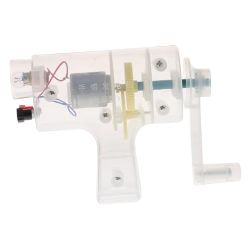 HONITANO Handkurbelgenerator Manuell Tragbar Leicht Stromerzeuger für Wissenschaftliche Experimente Physikunterricht Mechanische Energieumwandlung Elektrischer Strom Generator Kit HONITANO Handkurbelgenerator Manuell Tragbar Leicht Stromerzeuger für Wissenschaftliche Experimente Physikunterricht Mechanische Energieumwandlung Elektrischer Strom Generator Kit von HONITANO