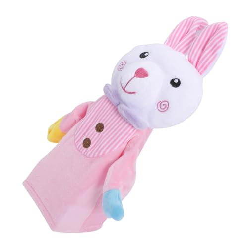 HONITANO Handpuppe Hase Kuscheltier Plüsch Handpuppen für Kleinkinder Cartoon Tier Handspielzeug für Fantasievolles Puppentheater und Interaktives Rollenspiel HONITANO Handpuppe Hase Kuscheltier Plüsch Handpuppen für Kleinkinder Cartoon Tier Handspielzeug für Fantasievolles Puppentheater und Interaktives Rollenspiel von HONITANO