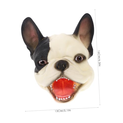 HONITANO Handpuppe Hund Kopfspielzeug Leichte Stoffpuppe für Handpuppe Tierhandpuppe Storytelling für Jungen Mädchen Geburtstag Geschenk von HONITANO