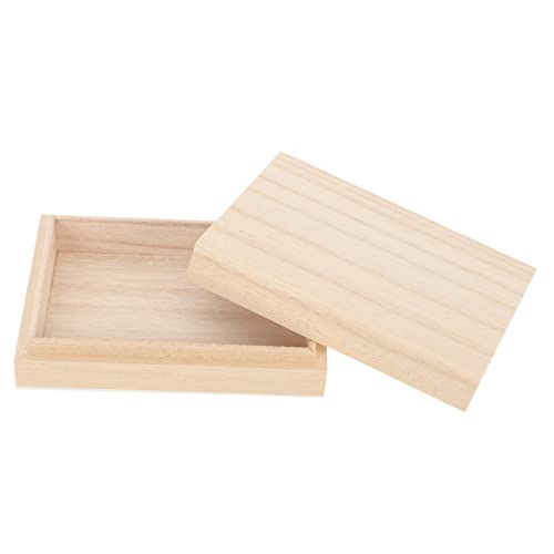 HONITANO Hölzerne Pokerkarten Aufbewahrungsbox Elegante Holzbox Für Spielkarten Kartenorganisator Mit Deckel Universelle Pokerbox Für Kartenspiele Und Funktional von HONITANO