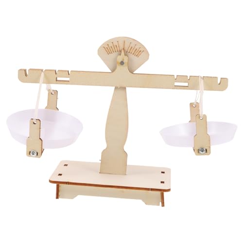 HONITANO Holz Balancewaage Bausatz für DIY Montessori Lernspielzeug zum Experimentieren mit Sicherer Holzbaukasten für Kreative Motorikförderung und Schulunterricht HONITANO Holz Balancewaage Bausatz für DIY Montessori Lernspielzeug zum Experimentieren mit Sicherer Holzbaukasten für Kreative Motorikförderung und Schulunterricht von HONITANO