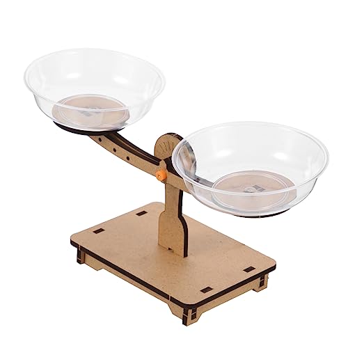 HONITANO Holz Balancewaage für Kreatives Lernspielzeug Gleichgewicht Hebelprinzip und Zahlenverständnis Montessori Pädagogisch Geeignet für Jungen und Mädchen Ab Jahren von HONITANO