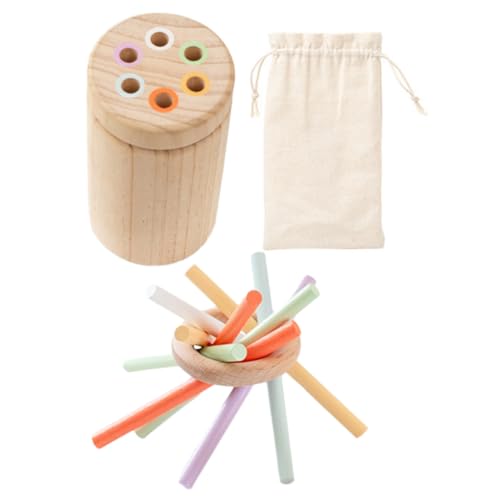 HONITANO Holz Balancierstäbe Spielset aus Natürlichem Material Montessori Motorikspielzeug für Ab Jahr Fördert Konzentration Kognitive Entwicklung und Sensorische Integration HONITANO Holz Balancierstäbe Spielset aus Natürlichem Material Montessori Motorikspielzeug für Ab Jahr Fördert Konzentration Kognitive Entwicklung und Sensorische Integration von HONITANO