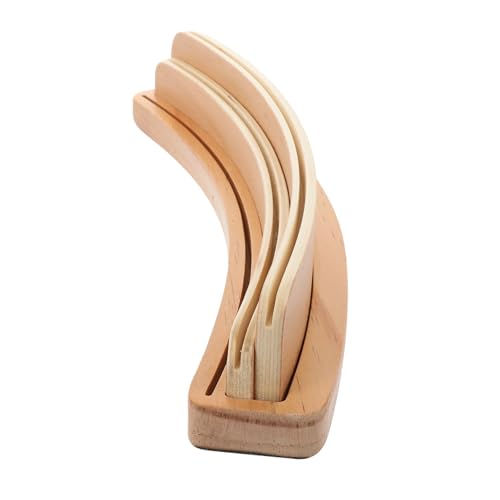 HONITANO Holz Kartenhalter Spielkartenständer mit Rutschfestem Sockel Freihändiger Kartenhalter für Kartenspiele Praktische Holzfuß Tischkarten Ablage für Einfache Kartenorganisation und HONITANO Holz Kartenhalter Spielkartenständer mit Rutschfestem Sockel Freihändiger Kartenhalter für Kartenspiele Praktische Holzfuß Tischkarten Ablage für Einfache Kartenorganisation und von HONITANO
