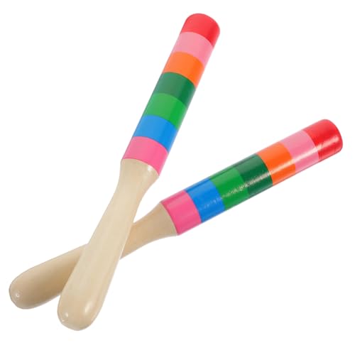 HONITANO Holz Percussion Sticks Rhythmusfördernde Musikinstrument Stöcke für Robust Klarer Klang zum Lernen und Musizieren HONITANO Holz Percussion Sticks Rhythmusfördernde Musikinstrument Stöcke für Robust Klarer Klang zum Lernen und Musizieren von HONITANO