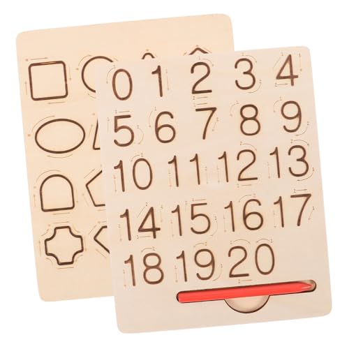 HONITANO Holz Schreibtafel Lernspielzeug Doppelseitiges Buchstaben und Zahlen Tracing Board für Kleinkinder und Vorschulkinder Pädagogisches Übungsbrett Sicher Glatte Oberfläche zum HONITANO Holz Schreibtafel Lernspielzeug Doppelseitiges Buchstaben und Zahlen Tracing Board für Kleinkinder und Vorschulkinder Pädagogisches Übungsbrett Sicher Glatte Oberfläche zum von HONITANO