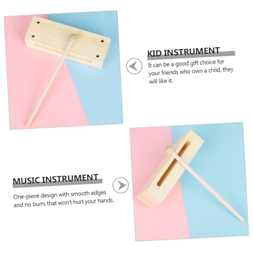 HONITANO Holz percussionblock mit Schlägel Doppelt Klingendes Musikinstrument für Handgefertigt Glatte Kanten Sicher Leicht und Kompakt Fördert Sensorische Wahrnehmung und Entspannt Junge HONITANO Holz percussionblock mit Schlägel Doppelt Klingendes Musikinstrument für Handgefertigt Glatte Kanten Sicher Leicht und Kompakt Fördert Sensorische Wahrnehmung und Entspannt Junge von HONITANO
