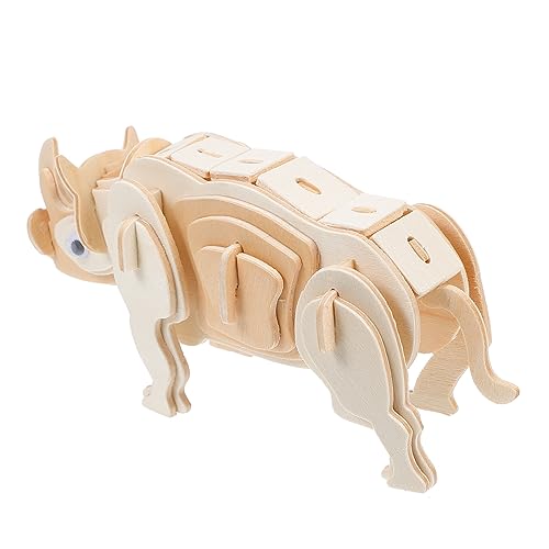 HONITANO Holzpuzzles für basteln für bastelzeug für Educational Toys + + Puzzles aus Holz 3D-Puzzles für Holzpuzzle für Jungen Bambus von HONITANO