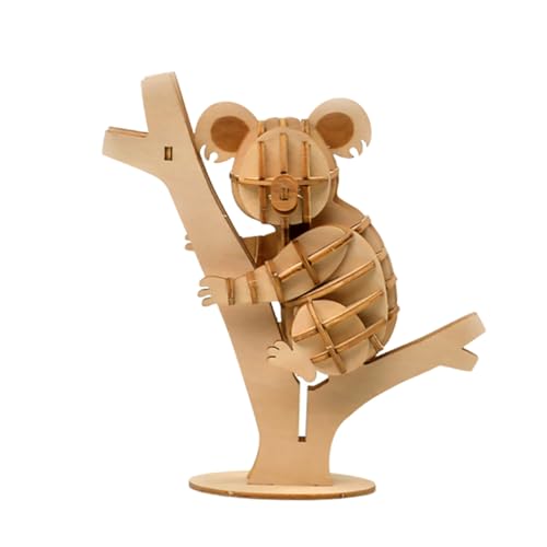 HONITANO Holzrätselmodell DIY Puzzle bastelzeug für zabawki stymulujące rozwój Puzzle Crafts for Kinderpuzzle Rätsel für Kleinkinder Kleinkind rätsel Hölzern von HONITANO