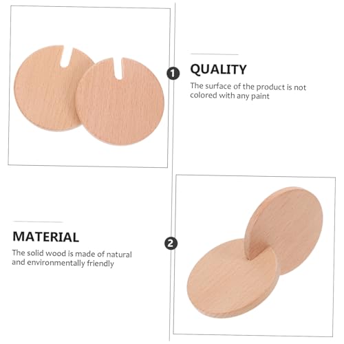 HONITANO Holzspielzeug Interlocking Rings Buchenholz Hand Auge koordination Sensory Toy Motorik Lernspielzeug Montessori Stil Für Kreative Früherziehung von HONITANO