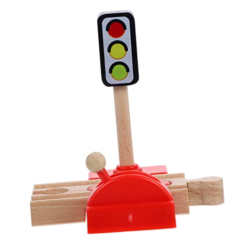 HONITANO Holzspielzeug Zug Zubehör Lustige Zugstraßenblock für Holzeisenbahn Langlebiges Straßenblock Modell aus Holz Kinderspielzeug für Kreative Szenarien HONITANO Holzspielzeug Zug Zubehör Lustige Zugstraßenblock für Holzeisenbahn Langlebiges Straßenblock Modell aus Holz Kinderspielzeug für Kreative Szenarien von HONITANO