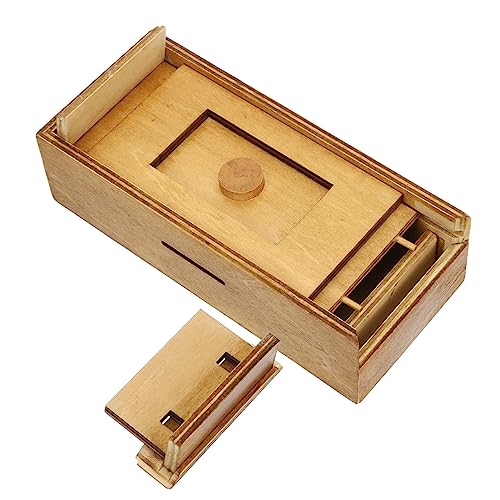 HONITANO Holzspielzeug mit Geheimem Fach Kognitive Holzbox für Denkspielzeug und Geduld für zu Weihnachten Geburtstagen und Festen HONITANO Holzspielzeug mit Geheimem Fach Kognitive Holzbox für Denkspielzeug und Geduld für zu Weihnachten Geburtstagen und Festen von HONITANO