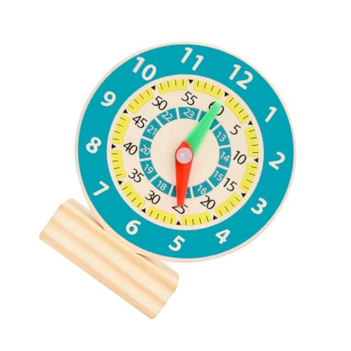 HONITANO Holzuhr Lernspielzeug Uhr Lernuhr Lernspielzeug Holz Pädagogisch Farben Zahlen Formen Motorik für Junge Mädchen Jungen HONITANO Holzuhr Lernspielzeug Uhr Lernuhr Lernspielzeug Holz Pädagogisch Farben Zahlen Formen Motorik für Junge Mädchen Jungen von HONITANO