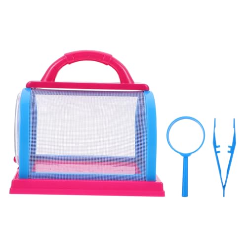 HONITANO Insekten Beobachtungsbox mit Feinmaschigem Atmungsaktivem Netz Zuchtbehälter für Raupen und Schmetterlinge Pädagogisches Outdoor für Naturerkundung HONITANO Insekten Beobachtungsbox mit Feinmaschigem Atmungsaktivem Netz Zuchtbehälter für Raupen und Schmetterlinge Pädagogisches Outdoor für Naturerkundung von HONITANO