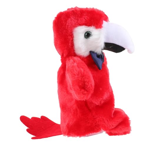 HONITANO Interaktive Papagei Handpuppe aus Weichem Plüsch Pädagogisches für Fördert Kreativität Feinmotorik und Sprachentwicklung Geeignet für Kindergarten und Zuhause HONITANO Interaktive Papagei Handpuppe aus Weichem Plüsch Pädagogisches für Fördert Kreativität Feinmotorik und Sprachentwicklung Geeignet für Kindergarten und Zuhause von HONITANO