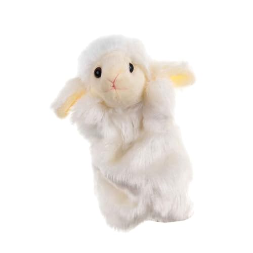 HONITANO Interaktives Plüschgefüllter Handpuppe Werkzeug Zum Erzählen Von Geschichten Frühes Lernen Beruhigendes Weiß HONITANO Interaktives Plüschgefüllter Handpuppe Werkzeug Zum Erzählen Von Geschichten Frühes Lernen Beruhigendes Weiß von HONITANO