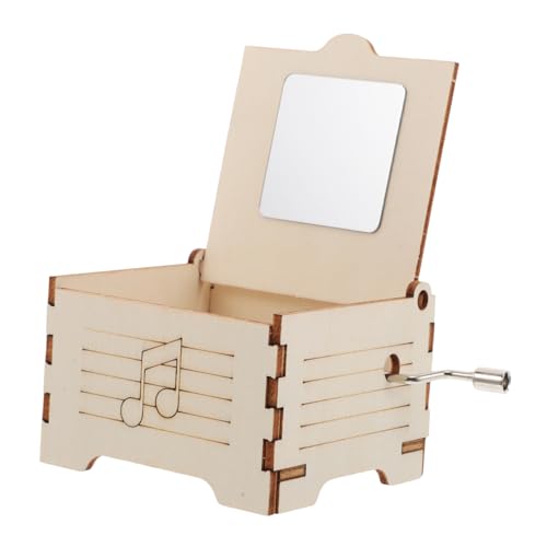 HONITANO Kasten Musikbox -lehrwerkzeug -wissenschafts-kit DIY-wissenschaftsexperiment Stammhandwerk Stem-projekte-Kits Für Mint-projekte Spieluhren Für Erwachsene Khaki Holz von HONITANO