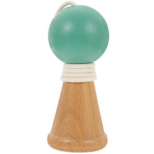 HONITANO Kendama Holzspielzeug für Geschicklichkeitsspiel Hand Auge Koordination und Motorischen Fähigkeiten Tragbar und Langlebig für Drinnen und Draußen Fördert Konzentration und Balance von HONITANO