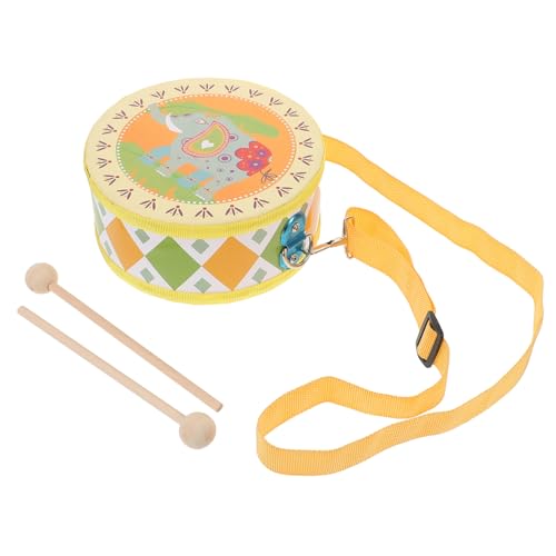 HONITANO Kinder-Handtrommel Mit Gurt, Doppelseitiges Schlaginstrument Für Kleinkinder, Musikspielzeug Für Den Kindergarten, Musikinstrument, Spielzeug, Elefant HONITANO Kinder-Handtrommel Mit Gurt, Doppelseitiges Schlaginstrument Für Kleinkinder, Musikspielzeug Für Den Kindergarten, Musikinstrument, Spielzeug, Elefant von HONITANO