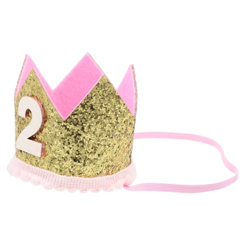 HONITANO Kindergeburtstagskrone Haarband aus Leichtem Hautfreundlichem Material Bequeme Passform ohne Druck Bunte für Mädchen und Jungen als Party Fotorequisite HONITANO Kindergeburtstagskrone Haarband aus Leichtem Hautfreundlichem Material Bequeme Passform ohne Druck Bunte für Mädchen und Jungen als Party Fotorequisite von HONITANO