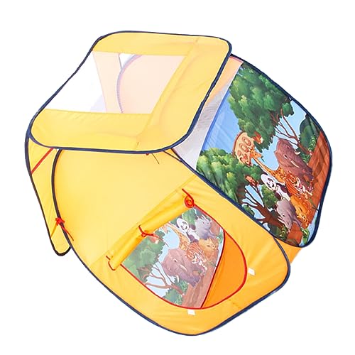 HONITANO Kinderzelt Fantasiespielzeug Kinderzimmerspielzeug Kid Playhouse Spielzelt für Kinderspielhauszelt Kind im Zelt Zelt Zelt Stoff Yellow HONITANO Kinderzelt Fantasiespielzeug Kinderzimmerspielzeug Kid Playhouse Spielzelt für Kinderspielhauszelt Kind im Zelt Zelt Zelt Stoff Yellow von HONITANO