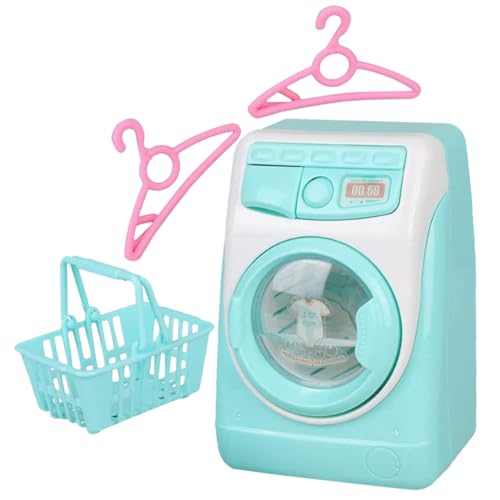 HONITANO Kleine Spiel Waschmaschine mit Realistischem Design Bunte Mini Waschmaschine für Spielerisches Lernen Puppenhaus Zubehör Fördert Kreativität und Motorische Fähigkeiten HONITANO Kleine Spiel Waschmaschine mit Realistischem Design Bunte Mini Waschmaschine für Spielerisches Lernen Puppenhaus Zubehör Fördert Kreativität und Motorische Fähigkeiten von HONITANO