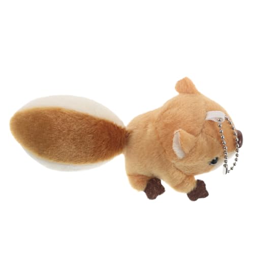 HONITANO Plüschanhänger „ Eichhörnchen“ Stofftier-schlüsselanhänger Mit Eichhörnchen-Puppe Vielseitiges Accessoire Für Outfits von HONITANO