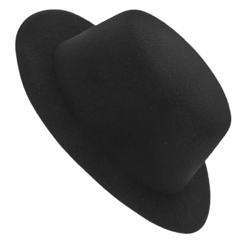 HONITANO Kleiner Hut für Puppen Schwarzer Mini für DIY Doll Kostüme Süße Accessoires zur Verschönerung von Puppen für Kreative Bastelprojekte HONITANO Kleiner Hut für Puppen Schwarzer Mini für DIY Doll Kostüme Süße Accessoires zur Verschönerung von Puppen für Kreative Bastelprojekte von HONITANO