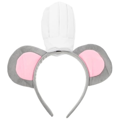 HONITANO Köstlicher Chef Ohr Haarreif aus Superweichem Material Niedliches Cartoon Stirnband für Erwachsene Bequemes Kostüm Accessoire für Halloween Karneval Maskerade und Party von HONITANO
