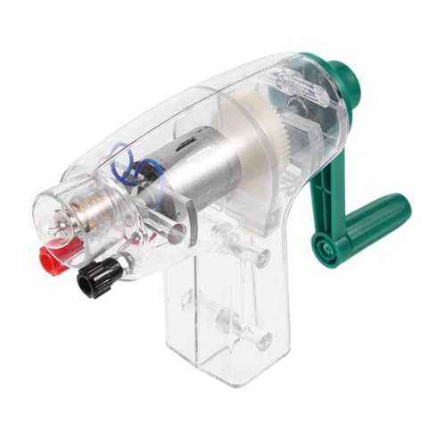 HONITANO Kompakter Handkurbel Generator für Wissenschaftliche Experimente Tragbarer Mechanischer Stromerzeuger Notstromgenerator für Elektrische Demonstrationen HONITANO Kompakter Handkurbel Generator für Wissenschaftliche Experimente Tragbarer Mechanischer Stromerzeuger Notstromgenerator für Elektrische Demonstrationen von HONITANO