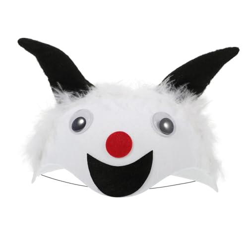 HONITANO Kostüm Tierhut Schaf aus Filz Leichtes Stabiles Party Accessoire für Geburtstagsfeiern Sicherer Kopfschmuck mit Niedlicher Cartoon Optik Einfach zu Tragen und Formstabil für HONITANO Kostüm Tierhut Schaf aus Filz Leichtes Stabiles Party Accessoire für Geburtstagsfeiern Sicherer Kopfschmuck mit Niedlicher Cartoon Optik Einfach zu Tragen und Formstabil für von HONITANO