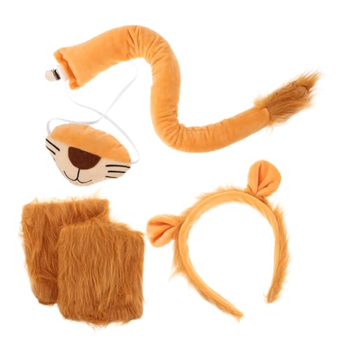 HONITANO Kostüm mit Stirnband Nase und Handschuhen Niedliche Tierkostüm Accessoires für Karneval Halloween Kostümparty und Festtagsdekoration HONITANO Kostüm mit Stirnband Nase und Handschuhen Niedliche Tierkostüm Accessoires für Karneval Halloween Kostümparty und Festtagsdekoration von HONITANO