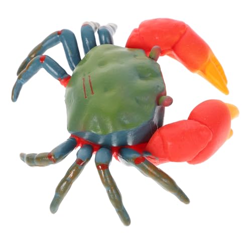 HONITANO Kreatives Krabbenmodell Realistisches Meerestier für Dekoration Lernspielzeug Aquarium Büro Dekofigur für Erwachsene HONITANO Kreatives Krabbenmodell Realistisches Meerestier für Dekoration Lernspielzeug Aquarium Büro Dekofigur für Erwachsene von HONITANO