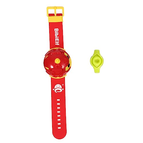 HONITANO Kreisel kinderuhren Armbanduhr car Toys Autos gyroscop spilzeug pädagogisches Autospielzeug Partyzubehör Gyroskop Kinderspielzeug Plastik rot von HONITANO