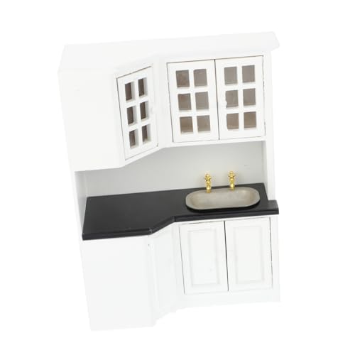 HONITANO Küchenmöbel Mit Waschbecken Weißes Design Perfektes Accessoire Für DIY Projekte Und Mini Landschaften HONITANO Küchenmöbel Mit Waschbecken Weißes Design Perfektes Accessoire Für DIY Projekte Und Mini Landschaften von HONITANO